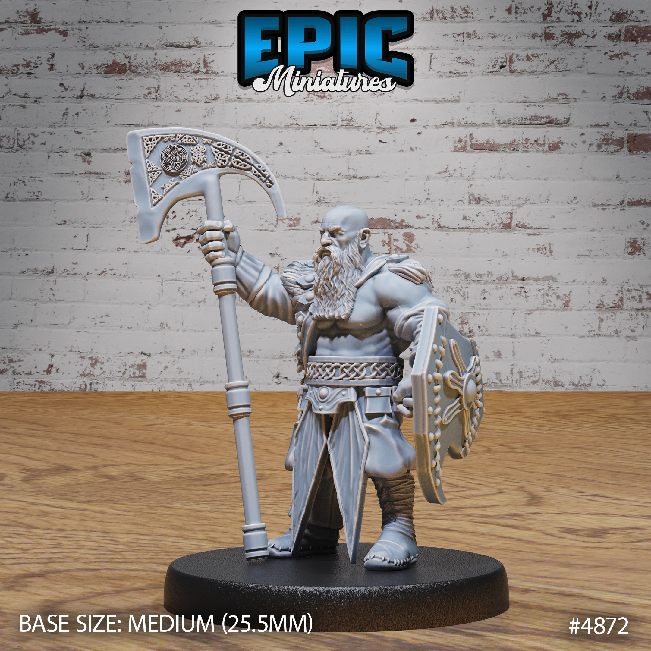 Dwarf Raider Miniature #4872-#4874 | Epic Miniatures | D&D Tabletop RPG