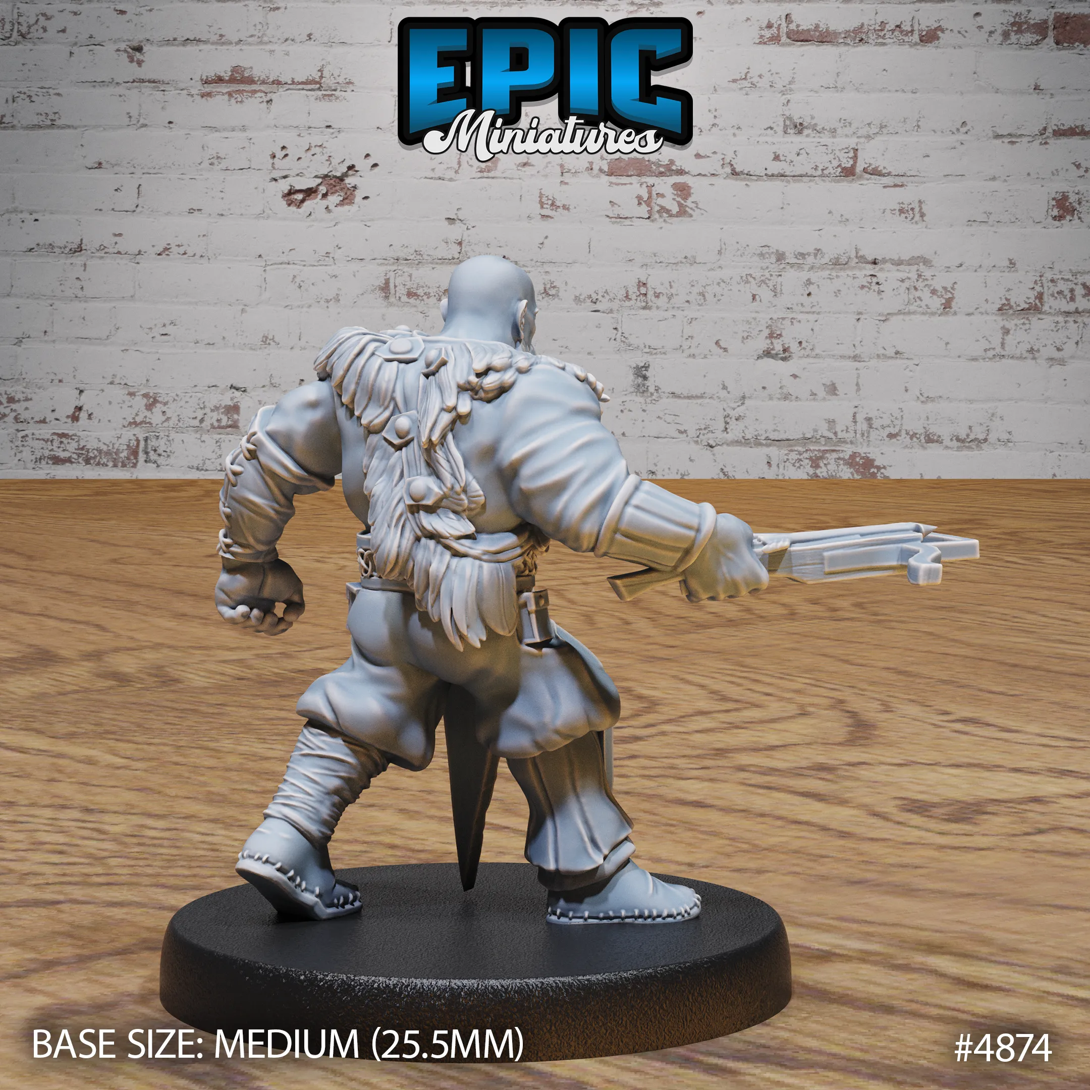 Dwarf Raider Miniature #4872-#4874 | Epic Miniatures | D&D Tabletop RPG