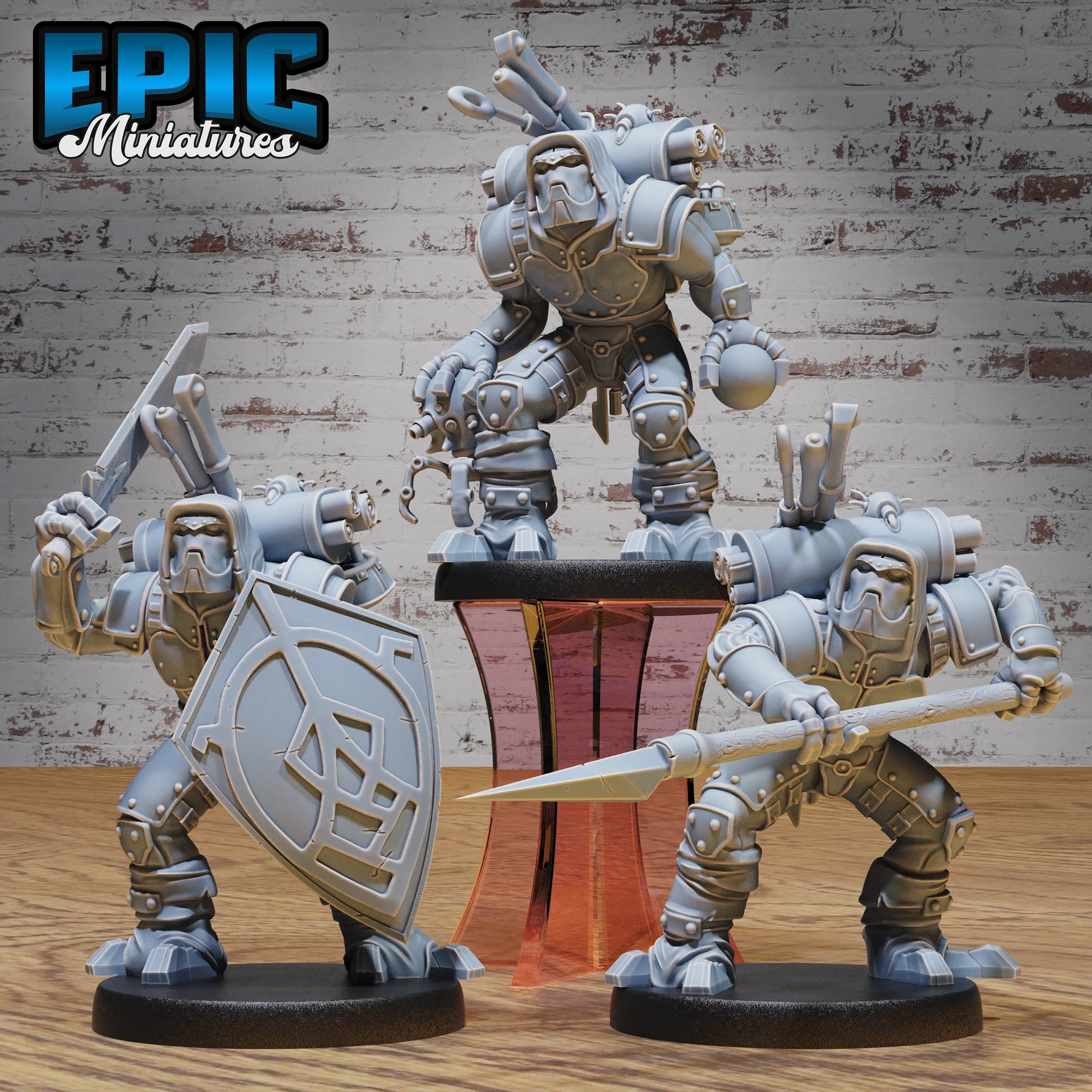 Epic Miniatures Construct Alchemist - Fantasy D&D Tabletop Miniature