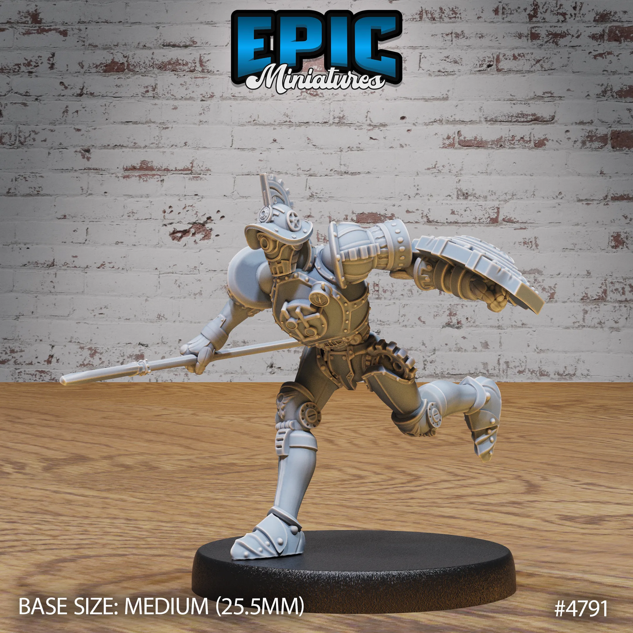 Epic Miniatures Construct Gladiator - Fantasy D&D Tabletop Miniature