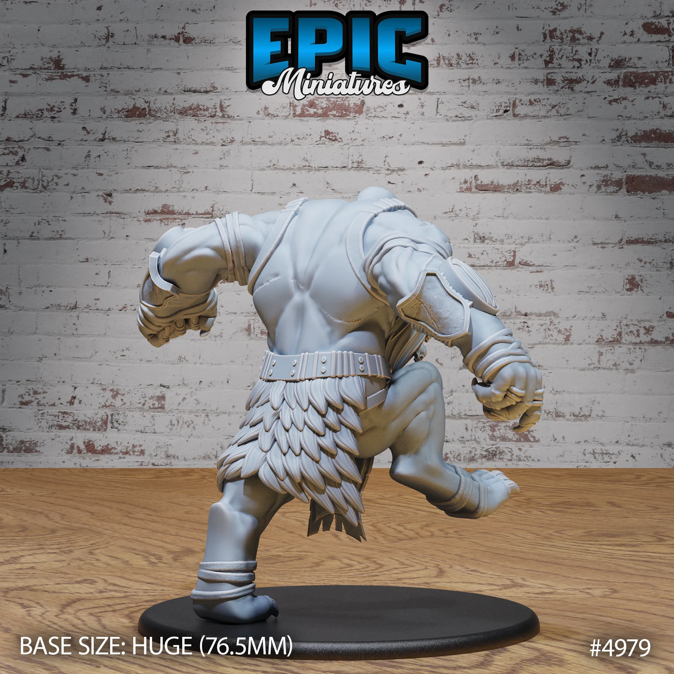 Hill Giant Smasher #4978-#4980 | Epic Miniatures | D&D Tabletop Miniatures