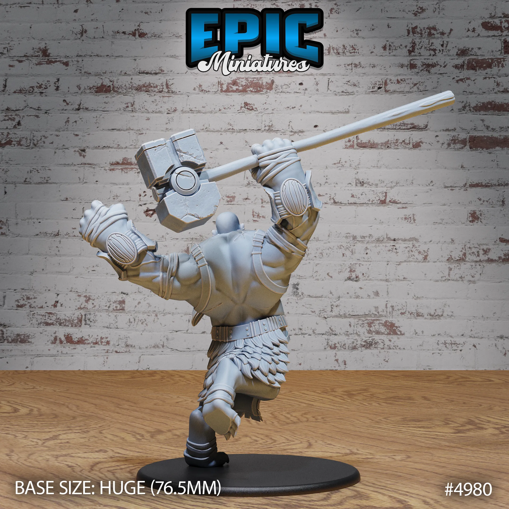 Hill Giant Smasher #4978-#4980 | Epic Miniatures | D&D Tabletop Miniatures