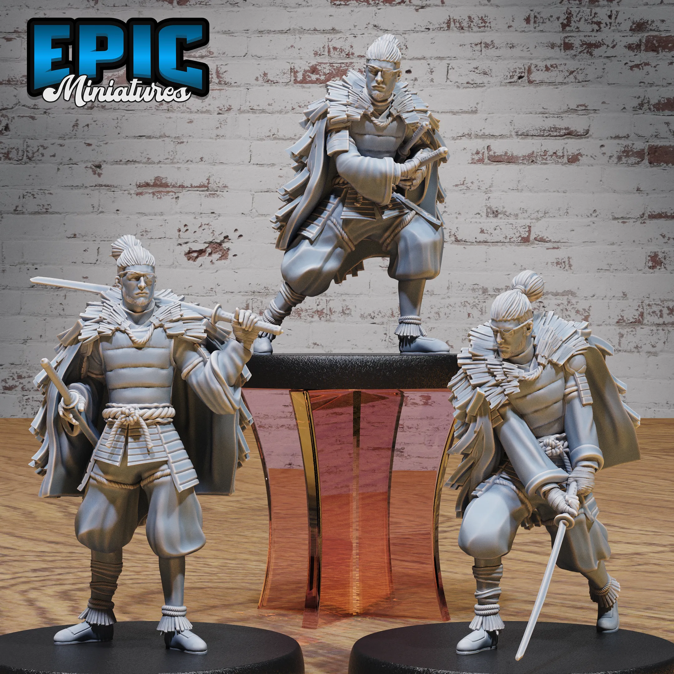 Legendary Ronin #4926-#4928 | Epic Miniatures | D&D Tabletop Miniature | Masterless Samurai Warrior for Fantasy Roleplaying