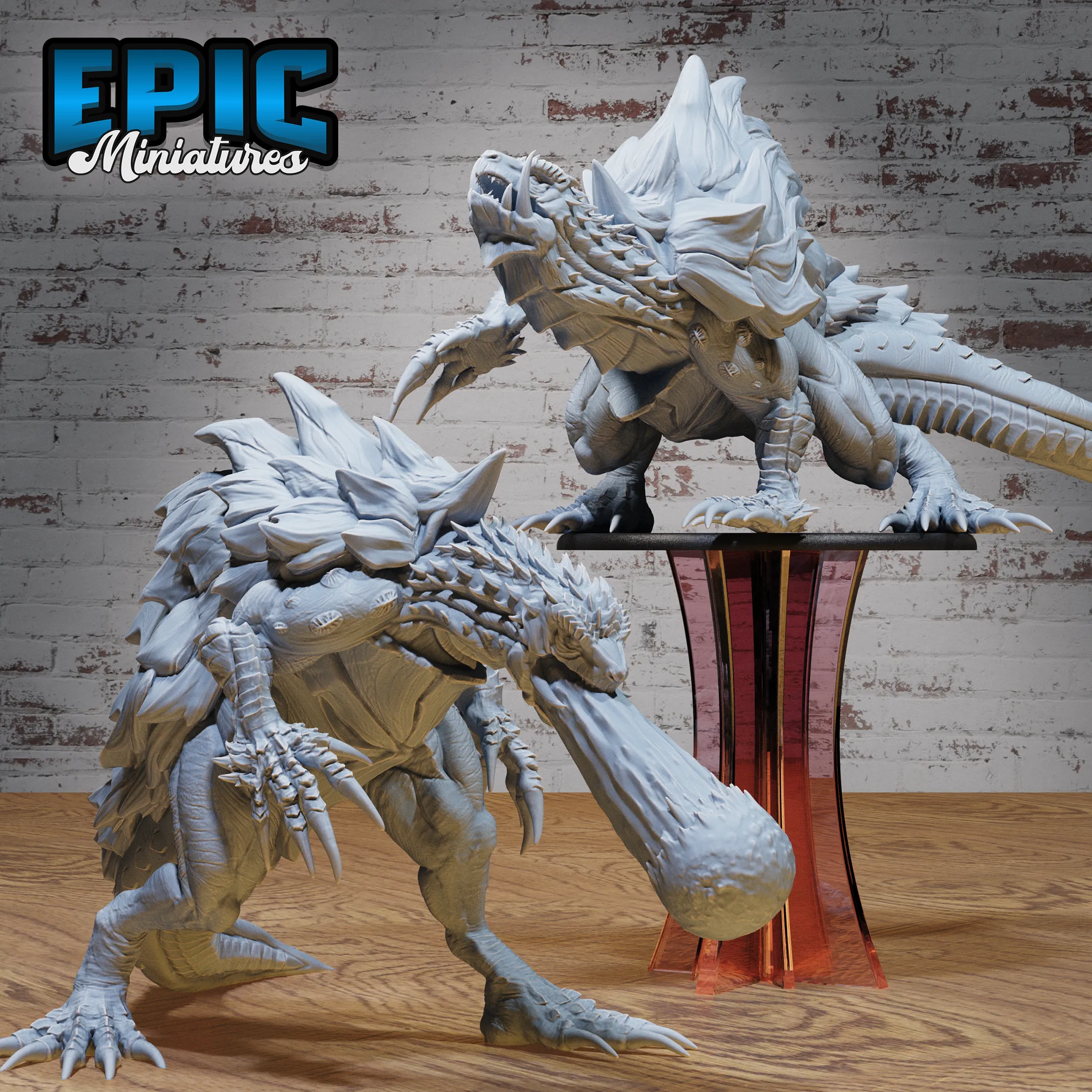 Turtle Zilla #4942-#4945 | Epic Miniatures | D&D Tabletop Miniature | Mighty Guardian Beast for Fantasy Roleplaying