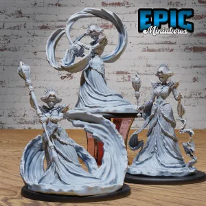 Undine Princess #4836-#4838 by Epic Miniatures | 28mm Scale D&D Tabletop Miniature