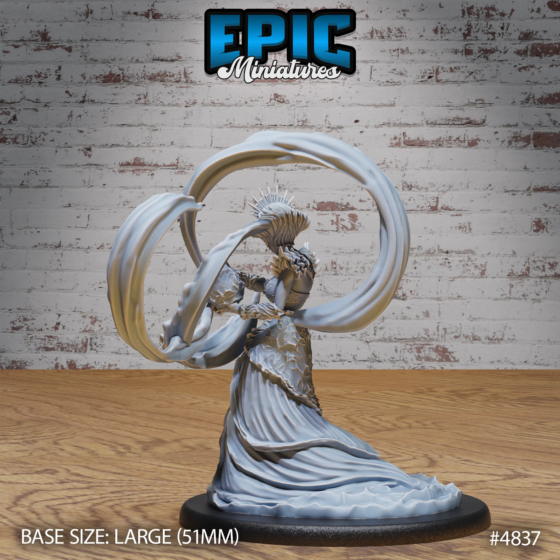 Undine Princess #4836-#4838 by Epic Miniatures | 28mm Scale D&D Tabletop Miniature